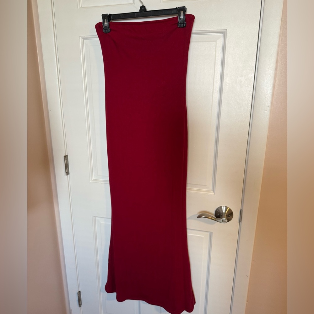 Body Shaping Basic Strapless Maxi Dress - Picture 4 of 6